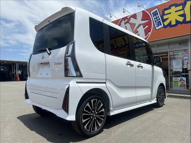 タント カスタムRS 届出済未使用車 禁煙車 スマートアシスト 衝突被害軽減ブレーキ プッシュスタート スマートキー 両側電動スライドドア ステアリングリモコン ヒートシーター LEDヘッドランプ フォグランプ(6枚目)