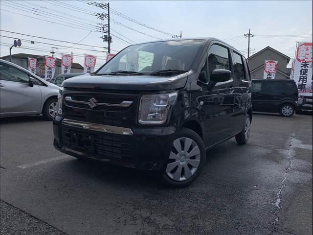 ワゴンＲ ＦＸ　届出済未使用車　後席アンブレラホルダー、衝突軽減ブレーキ、横滑り防止機能、キーレスエントリー、スマートキー　プッシュスタート　インパネＣＶＴ（2枚目）