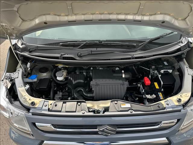 ワゴンＲ ＦＸ　届出済未使用車　後席アンブレラホルダー、衝突軽減ブレーキ、横滑り防止機能、キーレスエントリー、スマートキー　プッシュスタート　インパネＣＶＴ（61枚目）