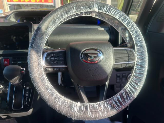 タント カスタムＸ　届出済未使用車　禁煙車　スマートアシスト　衝突被害軽減ブレーキ　スマートキー　プッシュスタート　両側電動スライドドア　ステアリングリモコン　電子パーキング　ＬＥＤヘッドランプ　フォグランプ（34枚目）