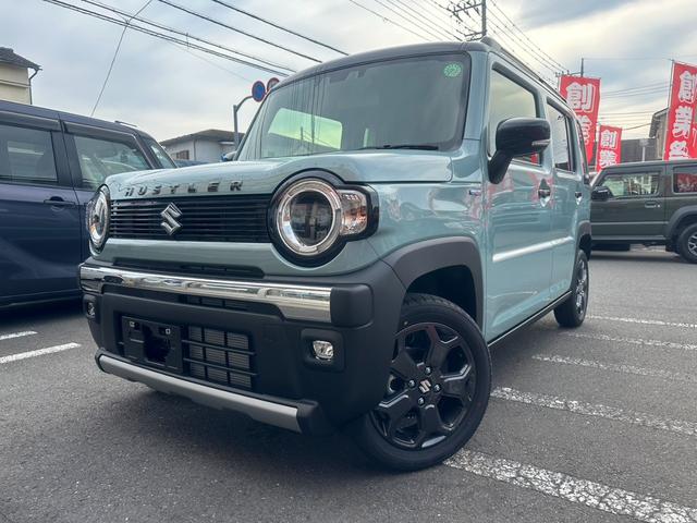 ハスラー タフワイルド　届出済み未使用車　衝突被害軽減ブレーキ　パーキングセンサー　オートライト　オートハイビーム　両側シートヒーター　ＬＥＤライト　アダプティブクルーズコントロール　ＵＳＢ充電ポート　スマートキー（2枚目）