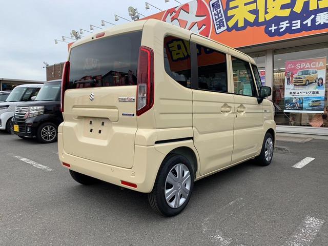 スペーシア ハイブリッドＸ　届出済未使用車　衝突被害軽減ブレーキ　両側パワースライドドア　サーキュレーター　スマートキー　プッシュスタート　サンシェード　電動格納ミラー　パーキングセンサー　オートライト　オートハイビーム（8枚目）