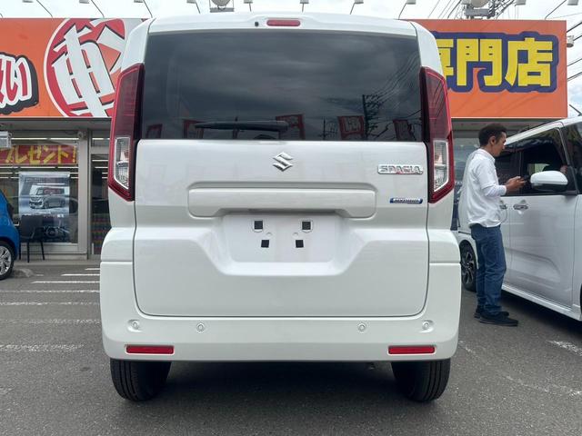 スペーシア ハイブリッドＸ　衝突被害軽減ブレーキ　両側パワースライドドア　サーキュレーター　スマートキー　プッシュスタート　サンシェード　電動格納ミラー　パーキングセンサー　オートライト　オートハイビーム（10枚目）