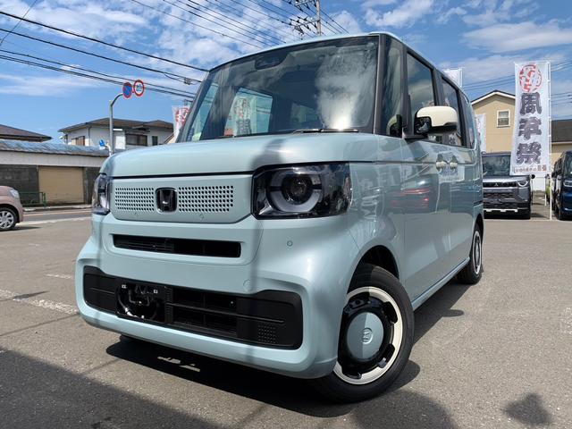N-BOX ファッションスタイル 届出済未使用車 禁煙車 ホンダセンシング 衝突被害軽減ブレーキ プッシュスタート スマートキー 両側スライド片側電動スライドドア ステアリングリモコン アダプティブクルーズコントロール LEDランプ(2枚目)