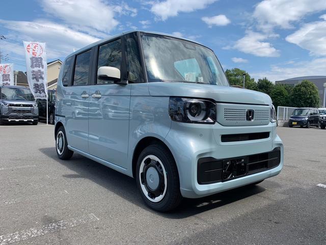 N-BOX ファッションスタイル 届出済未使用車 禁煙車 ホンダセンシング 衝突被害軽減ブレーキ プッシュスタート スマートキー 両側スライド片側電動スライドドア ステアリングリモコン アダプティブクルーズコントロール LEDランプ(4枚目)
