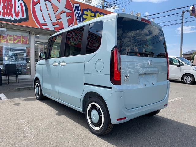N-BOX ファッションスタイル 届出済未使用車 禁煙車 ホンダセンシング 衝突被害軽減ブレーキ プッシュスタート スマートキー 両側スライド片側電動スライドドア ステアリングリモコン アダプティブクルーズコントロール LEDランプ(8枚目)