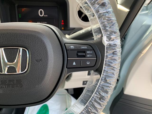 N-BOX ファッションスタイル 届出済未使用車 禁煙車 ホンダセンシング 衝突被害軽減ブレーキ プッシュスタート スマートキー 両側スライド片側電動スライドドア ステアリングリモコン アダプティブクルーズコントロール LEDランプ(27枚目)