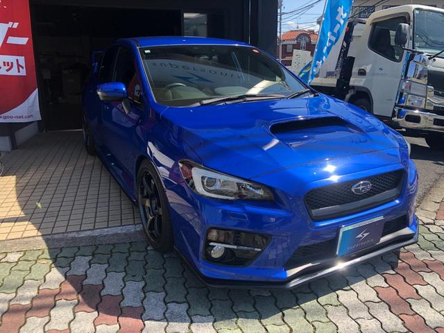 ＷＲＸ ＳＴＩ ＳＴＩ　大型リアスポイラー／ＳＴＩエアロ／ＲＡＹＳ　ＴＥ３７　１８インチＡＷ／ＴＥＩＮ車高調／ＨＫＳマフラー／ＢＬＩＴＺブローオフ／ＨＫＳインテーク（12枚目）