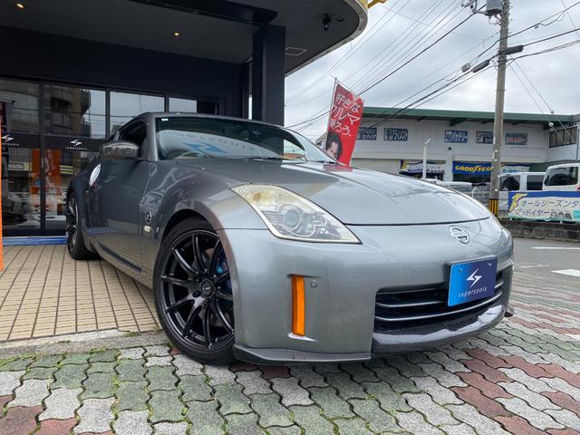 フェアレディZ ベースグレード セントラル20製ブレーキキャリパー6POT・4POT/RAYSグラムライツ19インチAW/BLITZ車高調/セントラル20インテーク/リアルスピードエンジニアリング製マフラー/純正ナビ/ドラレコ(7枚目)