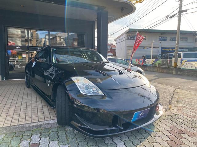 フェアレディZ 35thアニバーサリー ENDLESSレーシングMONO6POT・4POTキャリパー/BBS製18インチAW/ingsフルエアロ/スピリット車高調/TOMEIエキマニ/HKSキャタライザー/RECARO製RMS・RSG(6枚目)