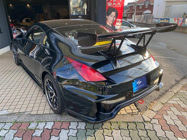 フェアレディZ 35thアニバーサリー ENDLESSレーシングMONO6POT・4POTキャリパー/BBS製18インチAW/ingsフルエアロ/スピリット車高調/TOMEIエキマニ/HKSキャタライザー/RECARO製RMS・RSG(9枚目)