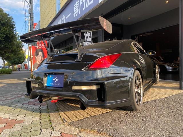 フェアレディZ 35thアニバーサリー ENDLESSレーシングMONO6POT・4POTキャリパー/BBS製18インチAW/ingsフルエアロ/スピリット車高調/TOMEIエキマニ/HKSキャタライザー/RECARO製RMS・RSG(13枚目)