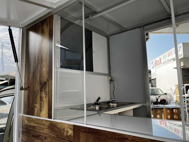 ミニキャブトラック - 三菱 Vタイプ 軽キッチンカー レトロ車 フード