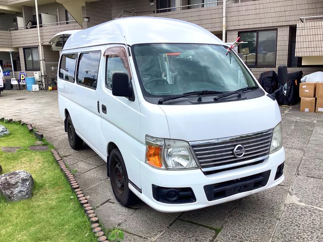 キャラバンバス 　キッチンカー　移動販売車　炊き出し車　車中泊カー　移動カフェ　配送車　ＡＴ　ＰＳ　ＡＣ　ＰＷ　バックモニター型ドライブレコーダー　運転席助手席エアバック　中型キッチンカー　災害避難カー（3枚目）