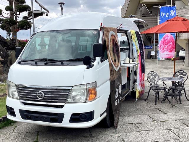 キャラバンバス 　キッチンカー　移動販売車　炊き出し車　車中泊カー　移動カフェ　配送車　ＡＴ　ＰＳ　ＡＣ　ＰＷ　バックモニター型ドライブレコーダー　運転席助手席エアバック　中型キッチンカー　災害避難カー（16枚目）