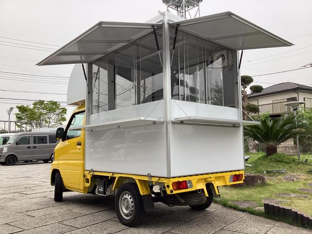 ＳＤ　キッチンカー　ＢＯＸ新品　２面跳上式売り窓　移動販売車　フードトラック　炊き出車　災害避難車　軽キッチンカー　小型移動販売車　走行１．６万キロ台　ソーラーＰ　ＡＴ　ＰＳ　ＡＣ　バックモニター型ドラレコ(56枚目)