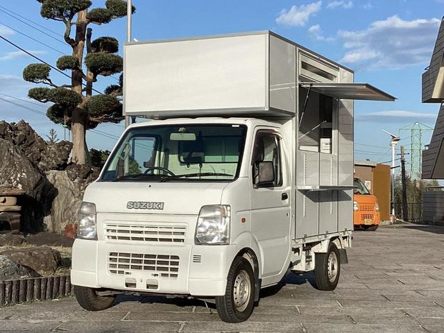 ＫＣエアコン・パワステ　キッチンカー　ＡＴ　ＡＣ　バックモニター型ドライブレコーダー　移動販売車　フードトラック　炊出し車　車中泊カー　１面売り窓ＢＯＸ　２槽シンク　作業台　給排水タンク　軽キッチンカー　パワステ(7枚目)