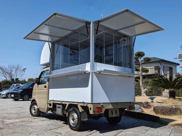 ＫＣエアコン・パワステ　キッチンカー　移動販売車　フードトラック　炊出車　小型キッチンカー　２面跳上式売り窓　２槽シンク　給排水タンク　作業台　ＡＴ　ＰＳ　エアコン　全塗装　軽キッチンカー　バックモニター型ＤＲ　ＢＯＸ新品(6枚目)