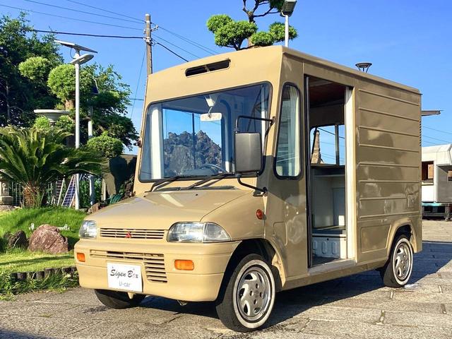 　キッチンカー　移動販売車　軽ウォークスルーバン型　ＭＴ車　エアコン　ＥＴＣ　２槽シンク　給排水タンク　作業台　換気扇　後方販売窓(5枚目)