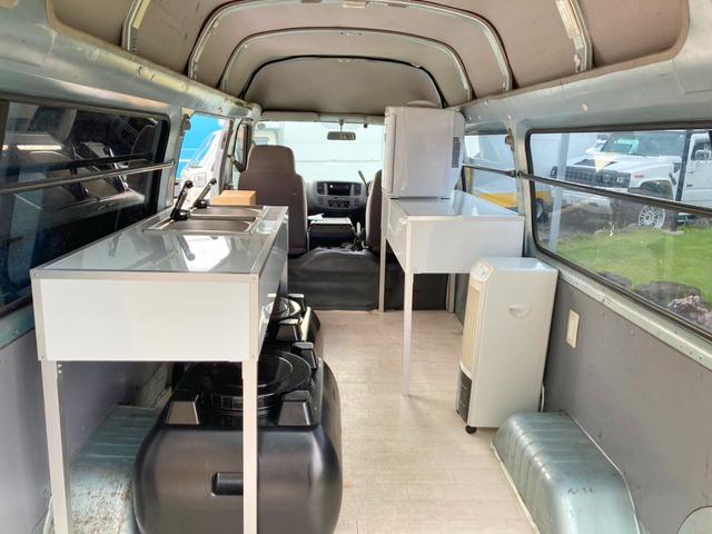 キャラバン(日産) キッチンカー 移動販売車 炊き出し車 車中泊 キャラバン(日産) キッチンカー 移動販売車 炊き出し車 車中泊