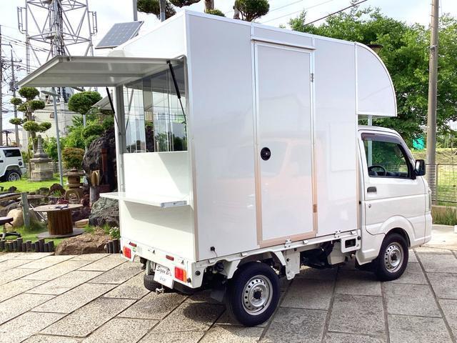 ＮＴ１００クリッパートラック ＤＸ　キッチンカー　移動販売車　フードトラック　ＰＳ　ＡＴ　ＡＣ　ＢＯＸ新品　２面跳ね上げ式売窓付　２槽シンク　作業台　給排水タンク　バックモニター型ドラレコ　軽キッチンカー　小型移動販売車（13枚目）