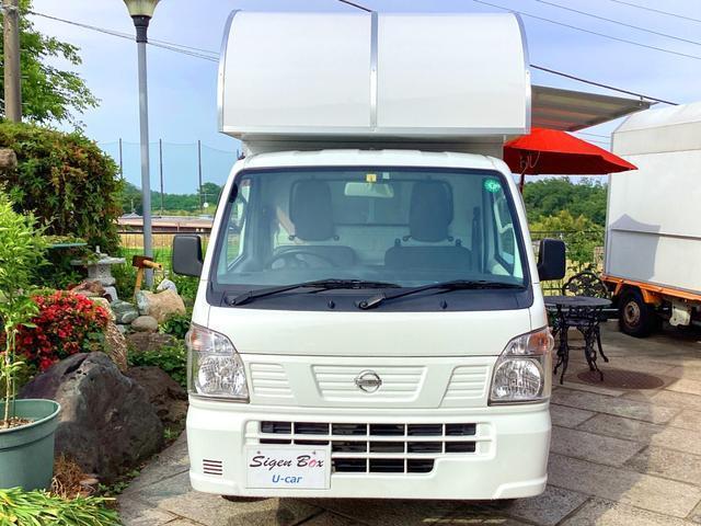 ＮＴ１００クリッパートラック ＤＸ　キッチンカー　移動販売車　フードトラック　ＰＳ　ＡＴ　ＡＣ　ＢＯＸ新品　２面跳ね上げ式売窓付　２槽シンク　作業台　給排水タンク　バックモニター型ドラレコ　軽キッチンカー　小型移動販売車（16枚目）