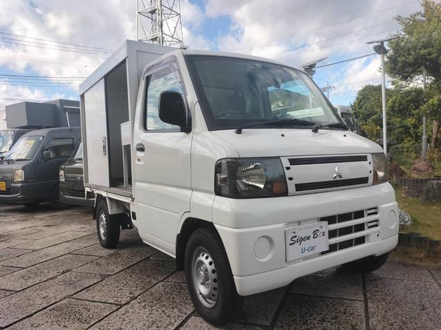 ミニキャブトラック ベースグレード キッチンカー 移動販売車 フードトラック PS AT AC 1面跳ね上げ売窓 2槽シンク・タンク 作業台 給排水タンク バックモニター型ドラレコ 軽キッチンカー 小型移動販売車(13枚目)