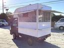 ハイゼットトラック エアコン・パワステ スペシャル キッチンカー 4WD PS AT AC 移動販売車 トリミングカー BOX新品 2面跳ね上げ式売窓付 2槽シンク 作業台 給排水タンク バックミラー型ドラレコ 軽キッチンカー 新塗装 中古車画像_2