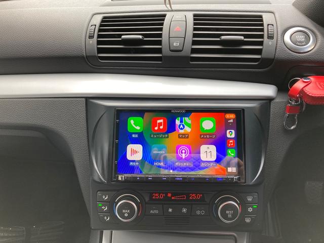 １シリーズ １２０ｉ　ＣａｒＰｌａｙ　ＢｌｕｅｔｏｏｔｈオーディオＥＴＣ地デジミュージックプレイヤー接続可スペアキー記録簿付コーテンィング済み（25枚目）