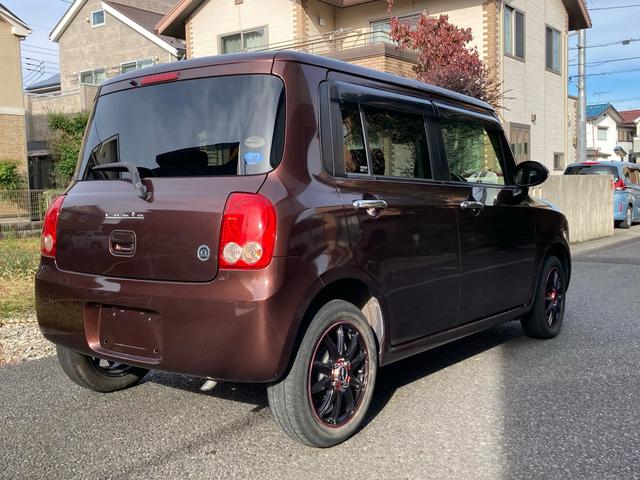 アルトラパン 10thアニバーサリーリミテッド 社外オーディオETC社外アルミホイール車検R9.11月まで有りシートヒーターベンチシート電動格納ミラースマートキープッシュスタート10THアニバーサリーリミテッドモデルコーティング済み(8枚目)