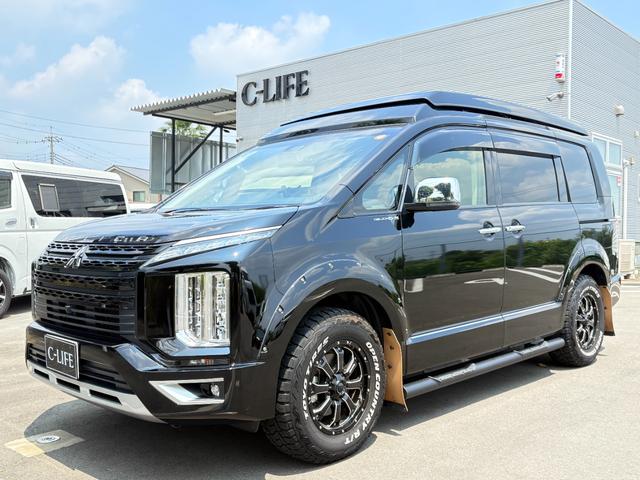 デリカＤ：５ 　ケイワークス　デリカＤ：５クルーズ　ディーゼル　４ＷＤ　ポップアップルーフ　ＦＦヒーター　１０００Ｗインバーター　フリップダウンモニター　回転シート　電動リアゲート　ＪＡＯＳステップ　走行充電（65枚目）