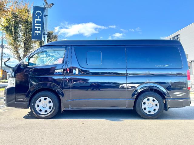 ハイエースバン スーパーGL ダークプライムII ケイワークス オーロラスタークルーズSL 4WD リチウム 1500Wインバーター コンバータ― FFヒーター 走行充電 外部充電 フリップダウンモニター バンコン 8ナンバー キャンピングカー(16枚目)