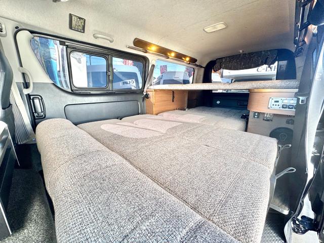 ハイエースバン スーパーGL ダークプライムII ケイワークス オーロラスタークルーズSL 4WD リチウム 1500Wインバーター コンバータ― FFヒーター 走行充電 外部充電 フリップダウンモニター バンコン 8ナンバー キャンピングカー(60枚目)