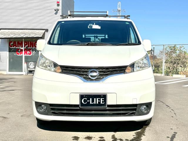 NV200バネットワゴン アネックス ファミリーワゴン FFヒーター 回転式シート サイクルキャリア ルーフラック 走行充電 バックカメラ ドラレコ 網戸 5ナンバー 車中泊 バンコン キャンピングカー(10枚目)