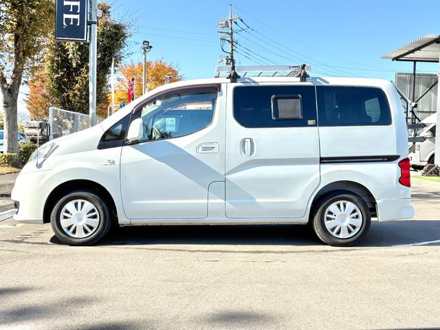 NV200バネットワゴン アネックス ファミリーワゴン FFヒーター 回転式シート サイクルキャリア ルーフラック 走行充電 バックカメラ ドラレコ 網戸 5ナンバー 車中泊 バンコン キャンピングカー(12枚目)