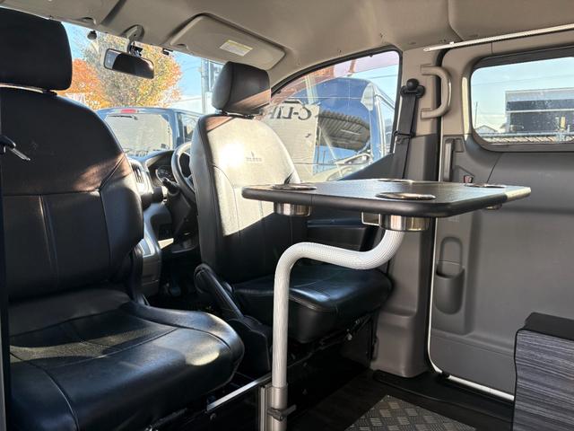 NV200バネットワゴン アネックス ファミリーワゴン FFヒーター 回転式シート サイクルキャリア ルーフラック 走行充電 バックカメラ ドラレコ 網戸 5ナンバー 車中泊 バンコン キャンピングカー(43枚目)