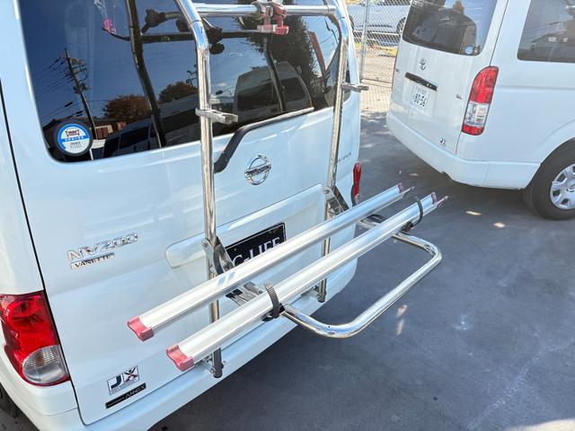 NV200バネットワゴン アネックス ファミリーワゴン FFヒーター 回転式シート サイクルキャリア ルーフラック 走行充電 バックカメラ ドラレコ 網戸 5ナンバー 車中泊 バンコン キャンピングカー(66枚目)