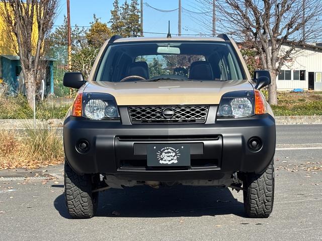 エクストレイル Ｓ　切り替え式４ＷＤ／オールペイント／アウトドアカスタム／新品リフトアップサス／新品ホイールタイヤセット／新品ヴィンテージ調シートカバー／新品パネル＆ハンドル／ヘッドライトインナーブラック加工（9枚目）