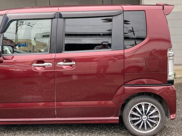 N-BOX G・ターボパッケージ 横滑り防止システム AUTOエアコン セキュリティアラーム ETC装備 Wエアバッグ パワーステアリング 衝突安全ボディ オートクルーズコントロール ベンチシート ABS DVD再生可 スマートキー(13枚目)