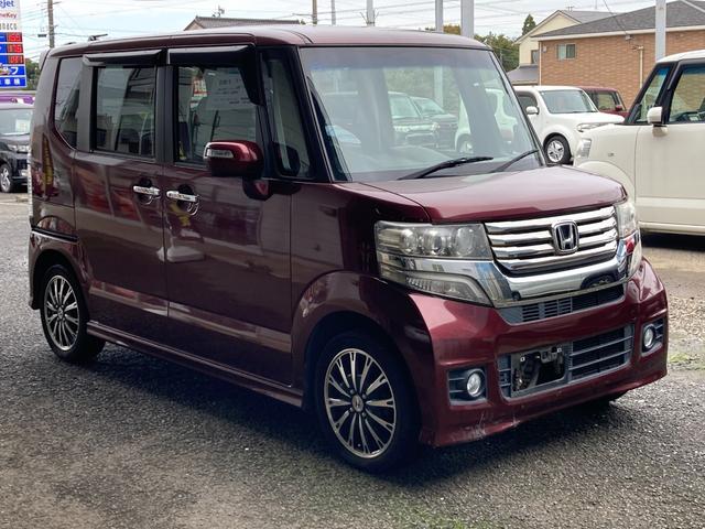 N-BOX G・ターボパッケージ 横滑り防止システム AUTOエアコン セキュリティアラーム ETC装備 Wエアバッグ パワーステアリング 衝突安全ボディ オートクルーズコントロール ベンチシート ABS DVD再生可 スマートキー(19枚目)