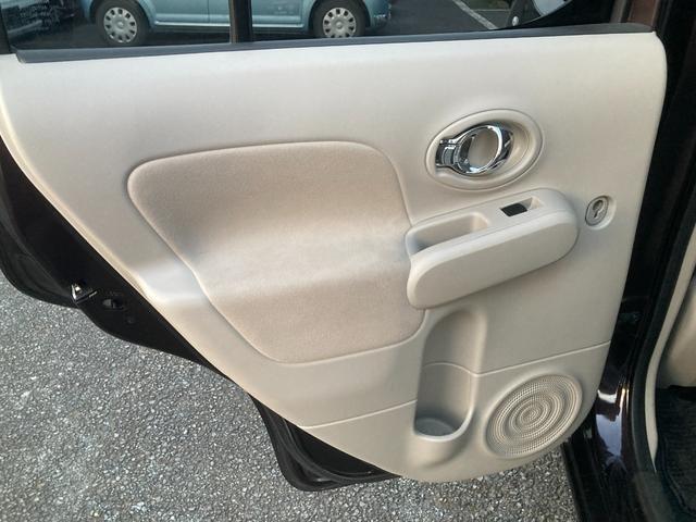 キューブ 15X Vセレクション ナビ スマートキー スペアキー有り アイドリングストップ セキュリティアラーム 衝突安全ボディ AUTOエアコン ABS パワーステアリング 運転席エアバッグ パワーウィンドゥ 運転席助手席エアバッグ(38枚目)