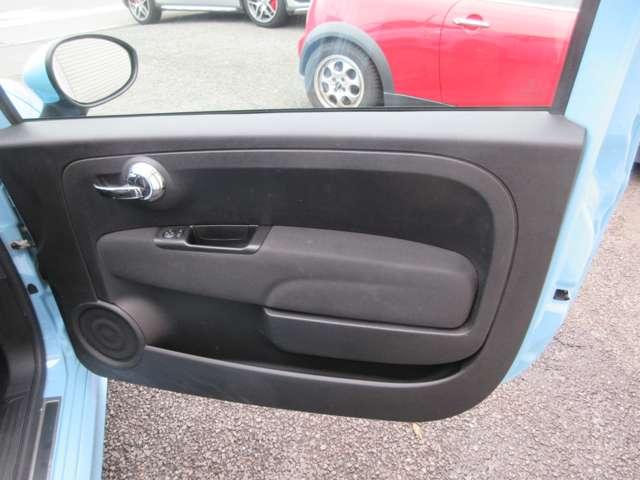 アバルト500 ベースグレード アズーロカッペリーニ 整備付(9枚目)