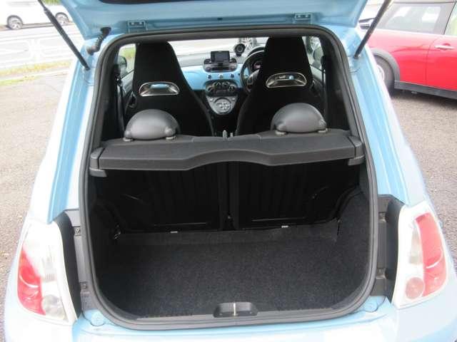 アバルト500 ベースグレード アズーロカッペリーニ 整備付(10枚目)