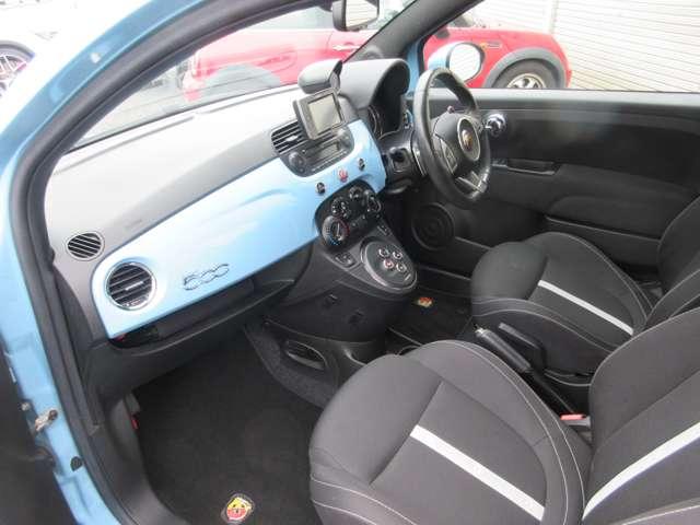 アバルト500 ベースグレード アズーロカッペリーニ 整備付(21枚目)