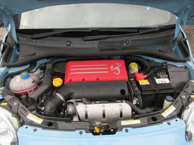 アバルト500 ベースグレード アズーロカッペリーニ 整備付(22枚目)