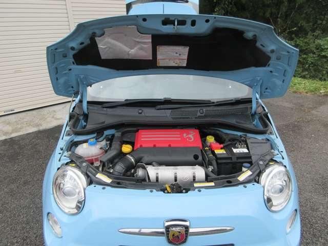 アバルト500 ベースグレード アズーロカッペリーニ 整備付(23枚目)