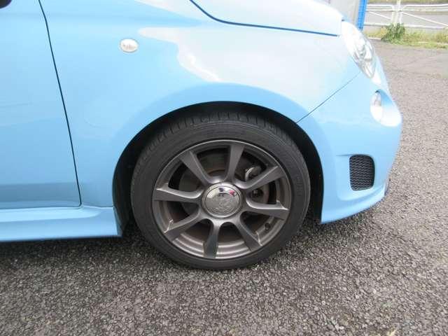 アバルト500 ベースグレード アズーロカッペリーニ 整備付(40枚目)