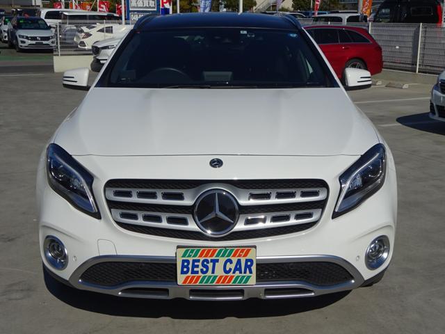 GLA220 4マチック プレミアムパッケージ 4WD ディーラー車 ワンオーナー 純正ナビフルセグTV バックモニター 本革シート サンルーフ ハーマンカードンサウンド ドライブレコーダー キーフリー LEDヘッドライト(6枚目)
