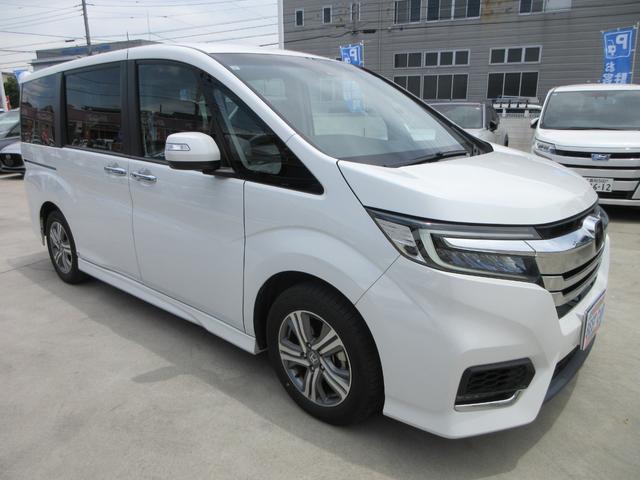ステップワゴンスパーダ ｅ：ＨＥＶスパーダ　Ｇ　ホンダセンシング　ワンオーナー　純正ナビ　フルセグＴＶ　バックカメラ　後席フリップダウンモニター　両側パワースライドドア　アダプティブクルーズコントロール　ＥＴＣ　ＬＥＤオートライト　わくわくゲート（6枚目）