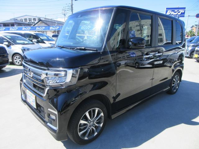 Ｎ－ＢＯＸカスタム ＥＸ　４ＷＤ　純正ナビ　フルセグＴＶ　バックカメラ　両側パワースライドドア　アダプティブクルーズコントロール　ＥＴＣ　シートヒーター　ＬＥＤヘッドライト　純正１４インチＡＷ　スマートキー　Ｂｌｕｅｔｏｏｔｈ（7枚目）